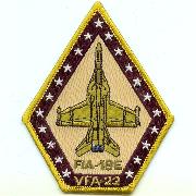 VFA-22 A/C Patch (Maroon)