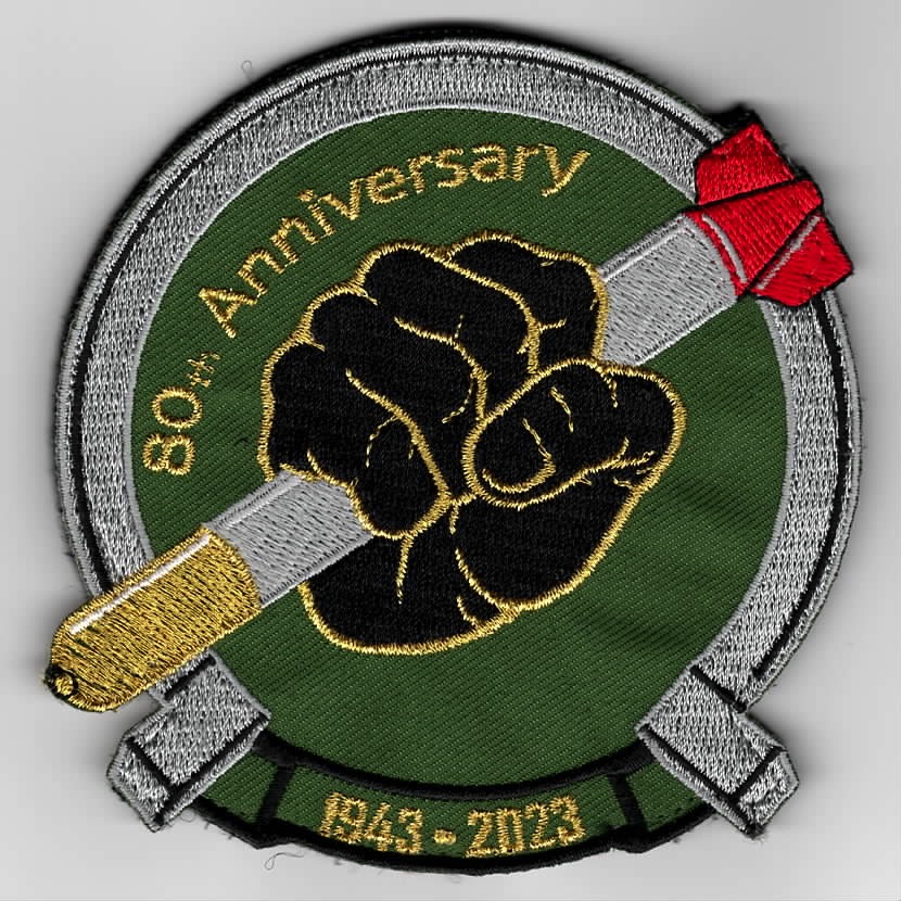 VFA-25 *80th Anniversary* Squadron (Green/V)