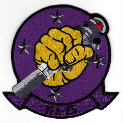 VFA-25 *SPECIALTY* Patch (FUELS/Purple)