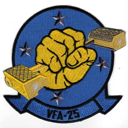 VFA-25 *SPECIALTY* Patch (TIE-DOWN/Blue)