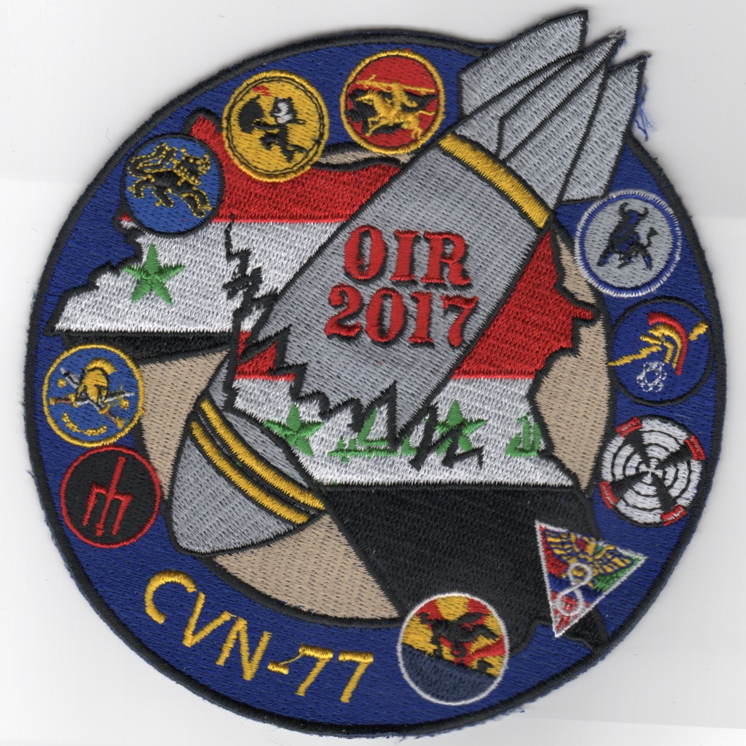 VFA-213/CVN-77 2017 OIR Cruise (Bomb) 