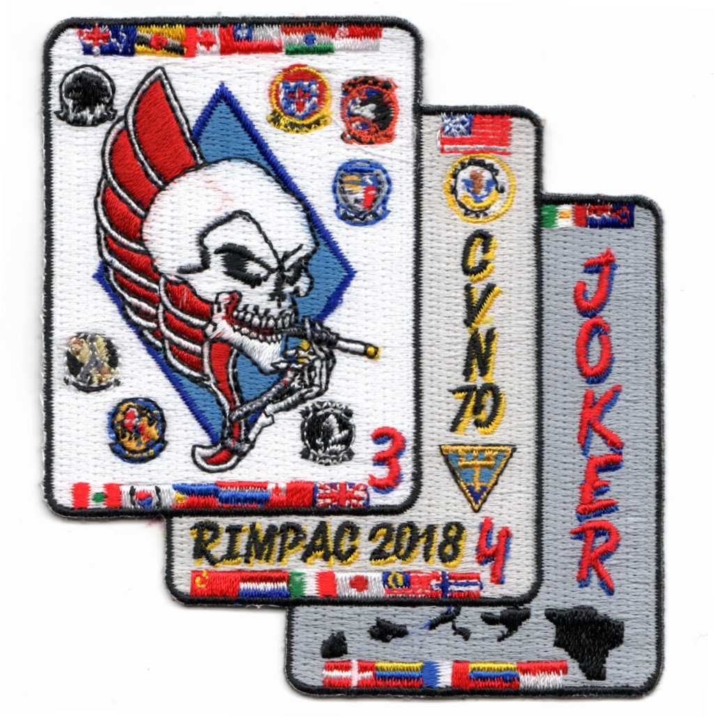 VFA-34 2018 'RIMPAC' Cruise (3-Cards)