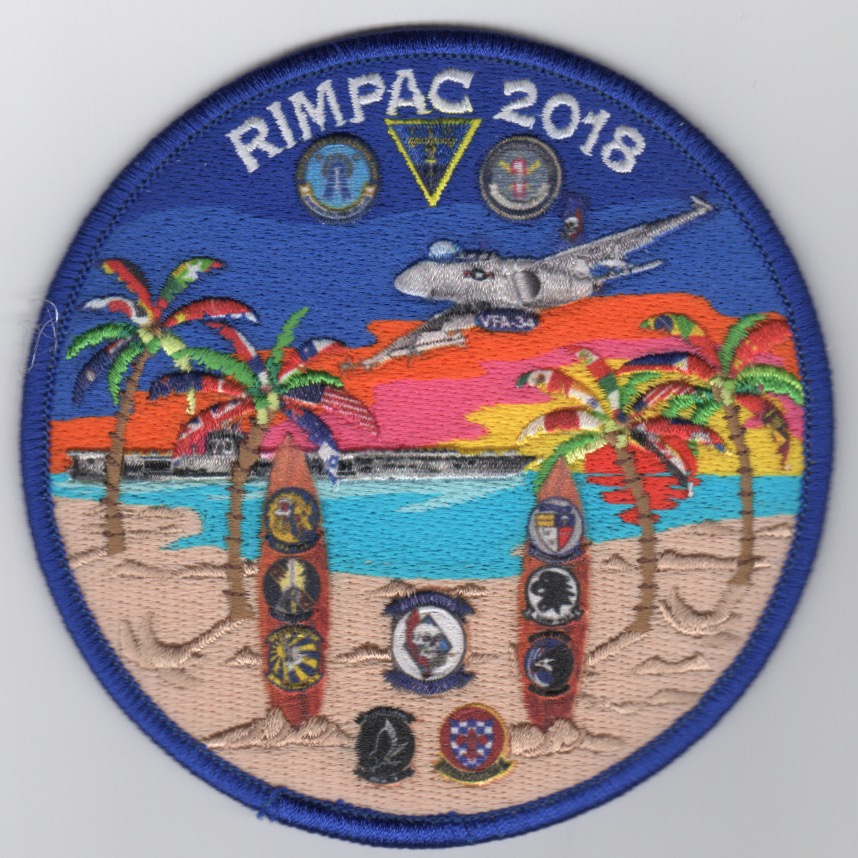 VFA-34 '2018 RIMPAC' Cruise (Round)