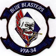 VFA-34 Squadron Patch