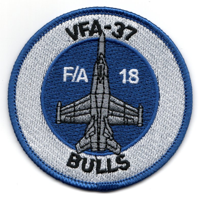 VFA-37 F/A-18 'Bullet' Patch (Blue)