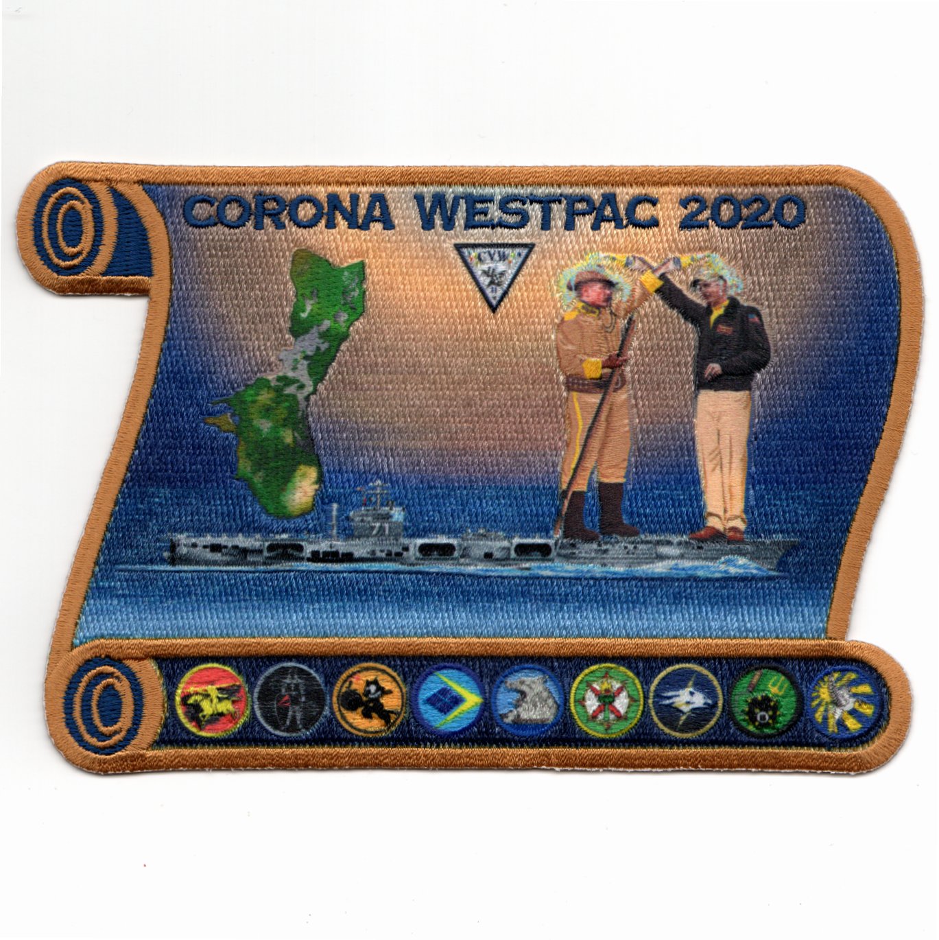 VFA-87/CVW-9 2020 WESTPAC 'SCROLL' Patch (w/CO)
