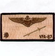 VFA-87 Pilot Nametag (Des)