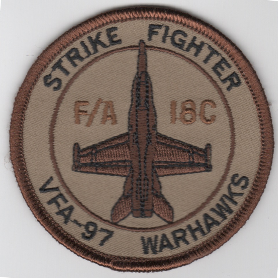 VFA-97 F-18C 'Bullet' Patch (Des)
