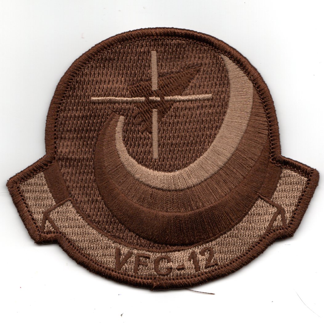 VFC-12 Squadron Patch (Desert/No V)