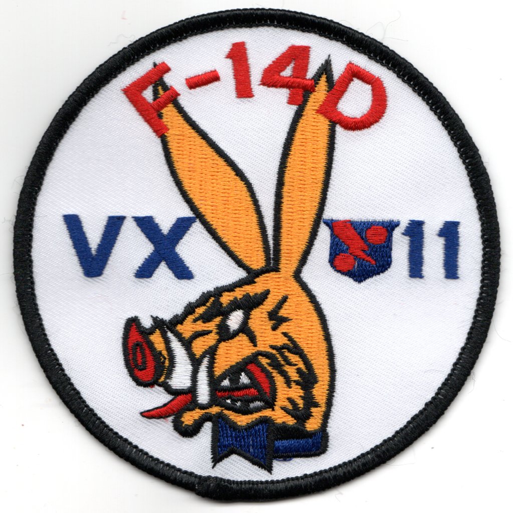 VF(X)-11 'BUNNY' Squadron Patch (White)