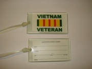 Vietnam Vet Luggage Tag
