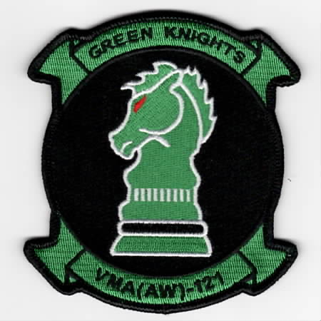 VMA(AW)-121 Squadron Patch (Black/Green)