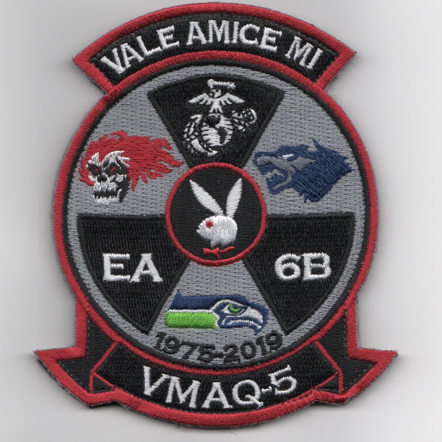 VMAQ-5 'RADIATION' Squadron Patch