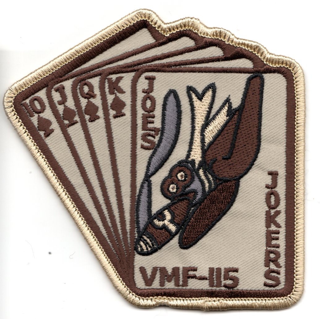 VMF-115 *JOE'S JOKERS* Patch (Desert)