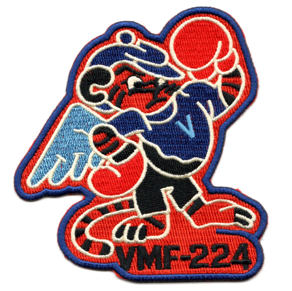 VMF-224 *BENGALS* Patch (Orange)