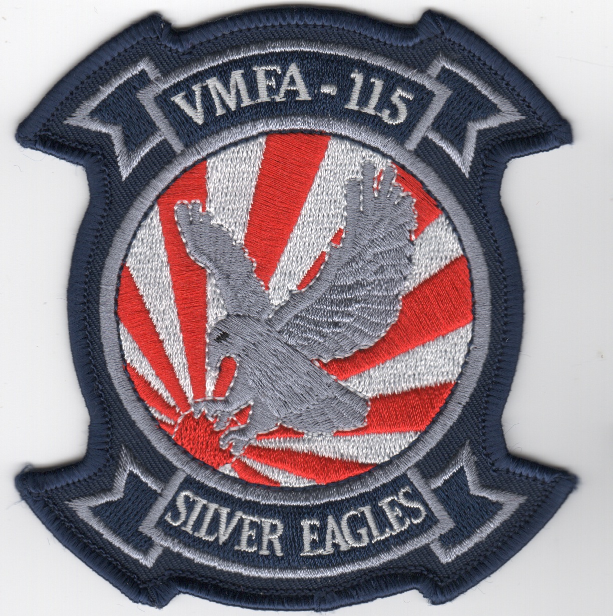 VMFA-115 Squadron Patch (Red Sun)