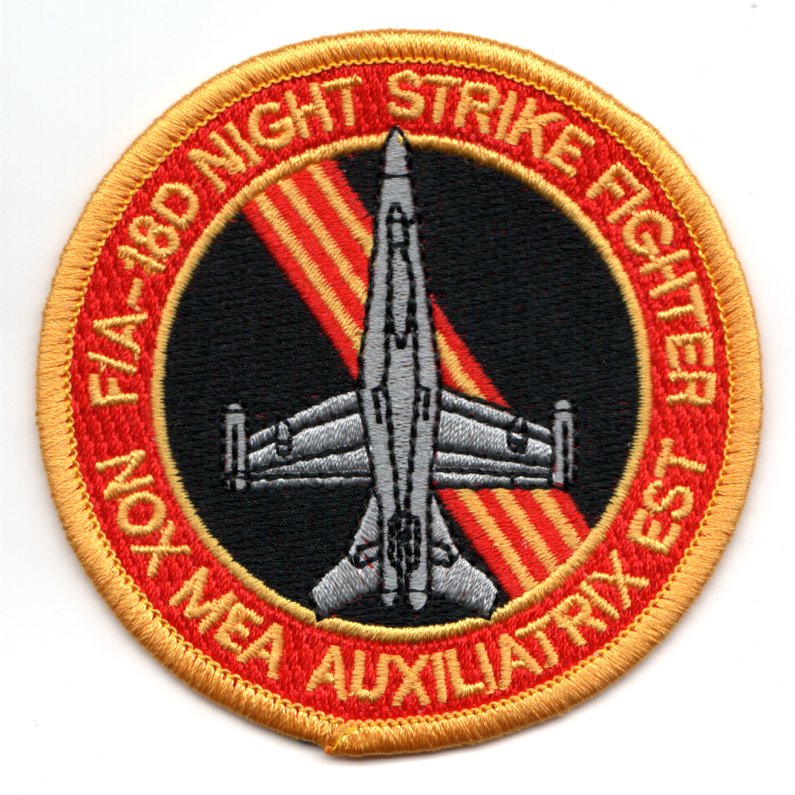 VMFA(AW)-224 *NOX MEA AUX* Aircraft Patch