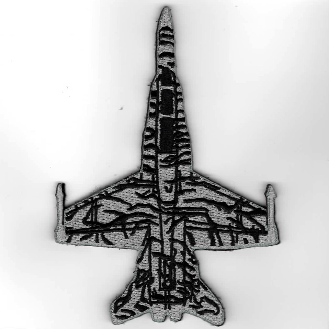 VMFA(AW)-224 *F-18 Planform* w/Tiger Stripes