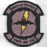 VMFA(AW)-242 Squadron Patch (Subdued)