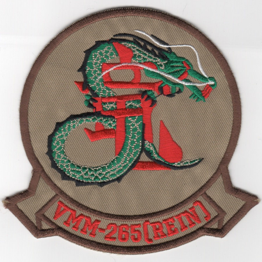 VMM-265 Squadron (Des/Red Letters/Korean/'REIN')