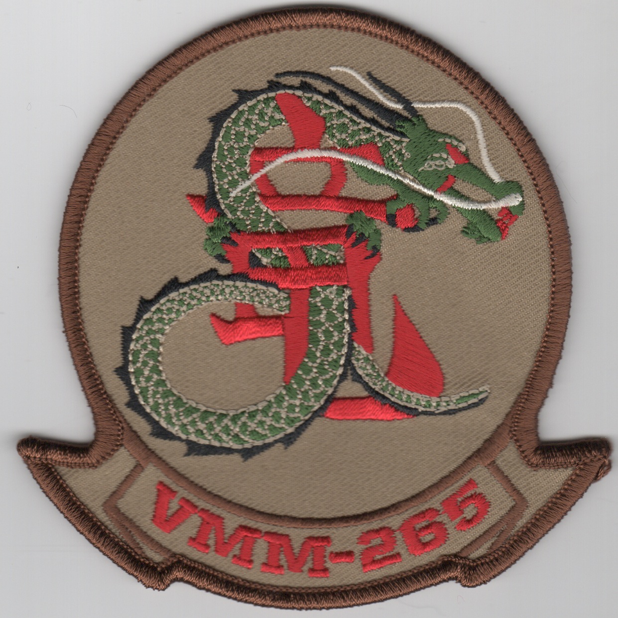 VMM-265 Squadron (Des/Red Letters/Merrowed/No 'REIN')
