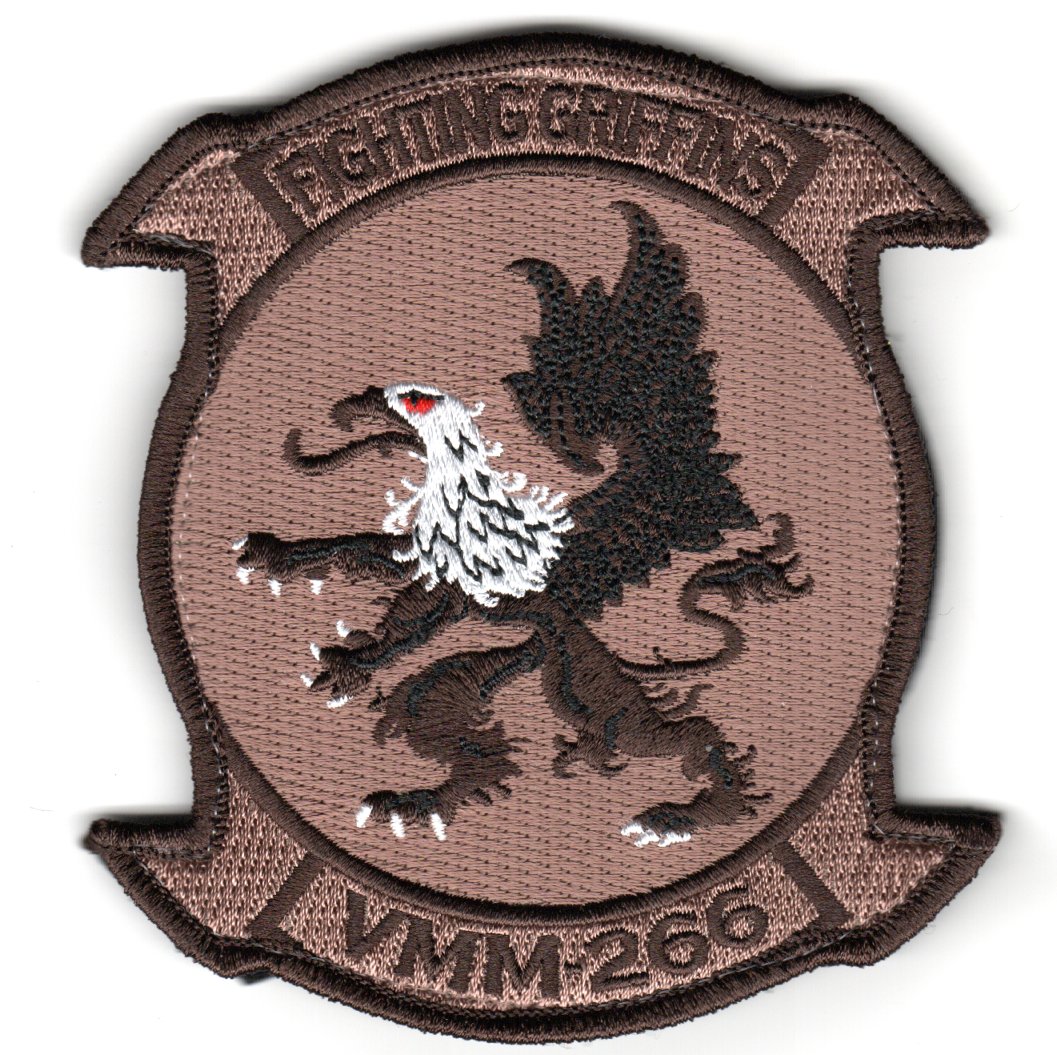 VMM-266 Squadron Patch (Des/FULLY/No V)