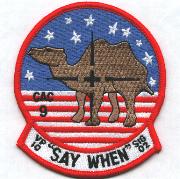 VP-10 CAC-9 'Say When' Patch