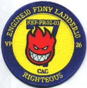VP-26 CAC-7 Patch (Yellow/FDNY)