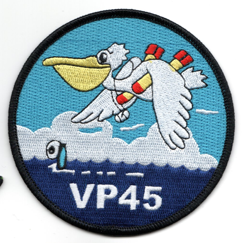 VP-45 Squadron Patch (Black Border)