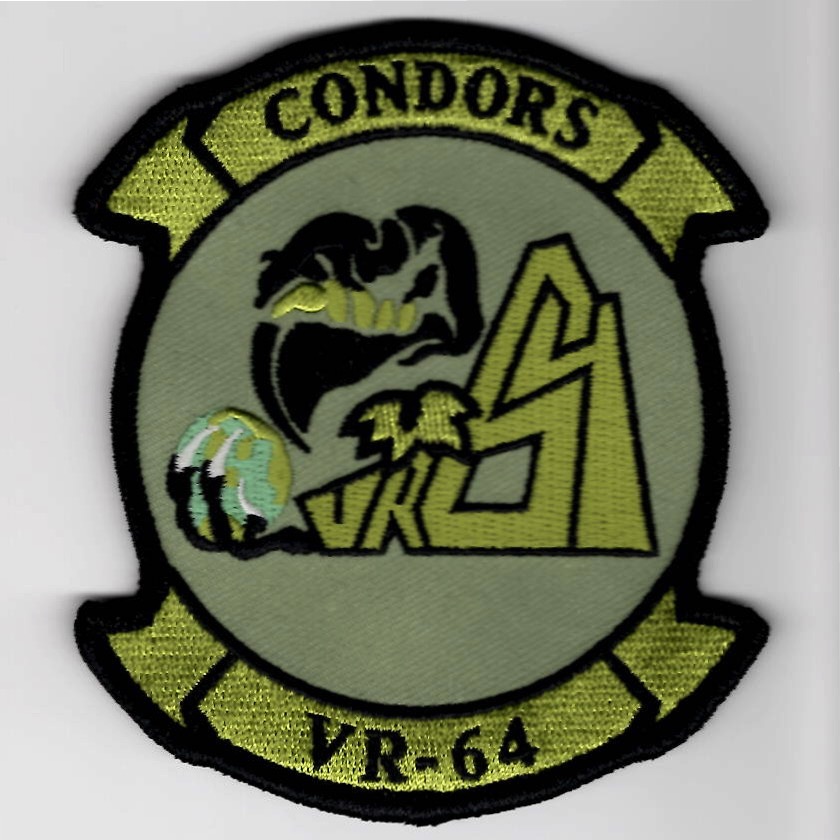 VR-64 *CONDORS* Squadron Patch (Subd)