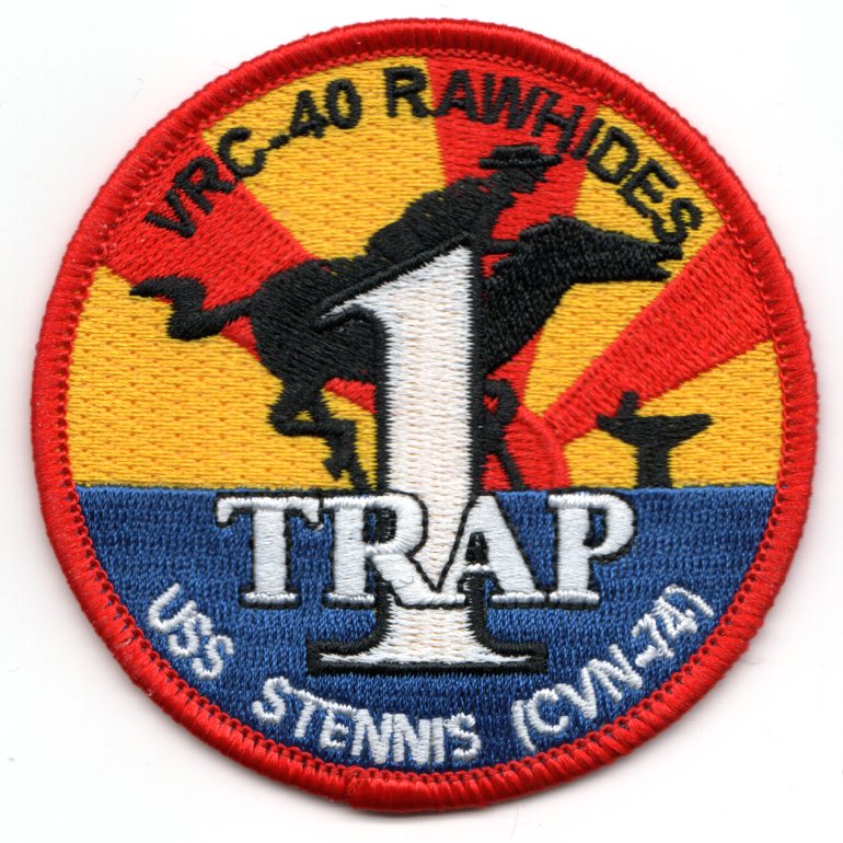 VRC-40 '1-Trap'/CVN-74 Patch