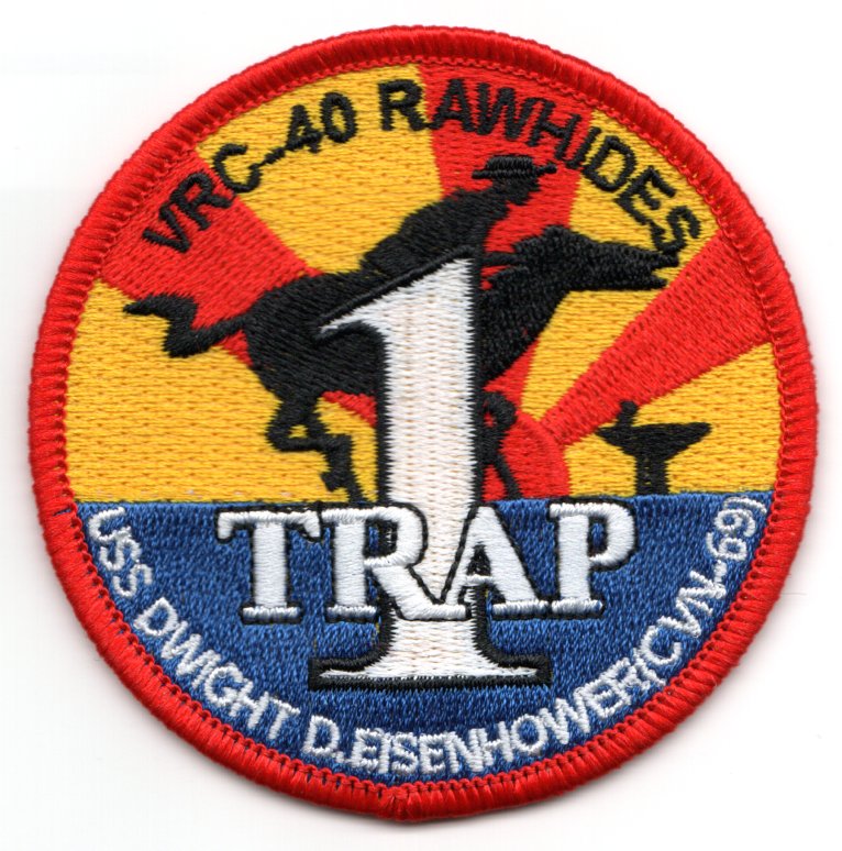 VRC-40 '1-Trap'/CVN-69 Patch