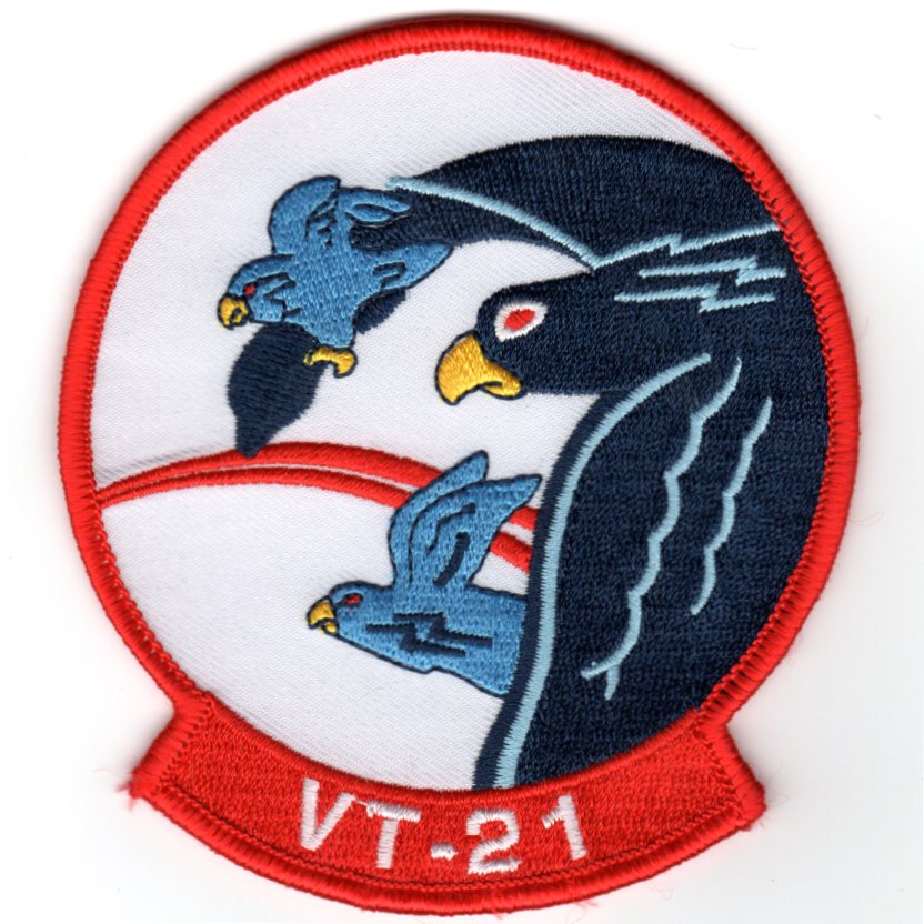 VT-21 Sqdn (Repro/Twill/2 Blue Birds)