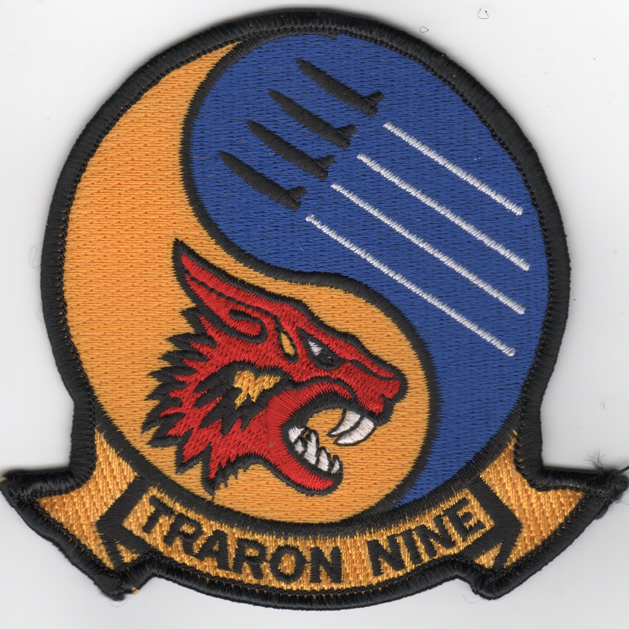 Training Squadron Nine (Red Wolf-head)