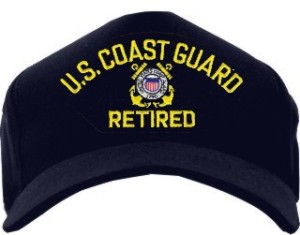 USCG RETIRED Ballcaps