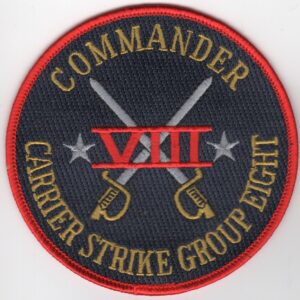 CARRIER STRIKE GROUP EIGHT Patches