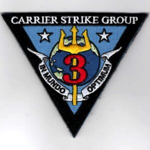 CARRIER STRIKE GROUP THREE Patches