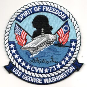 CVN-73 Carrier & Cruise Patches