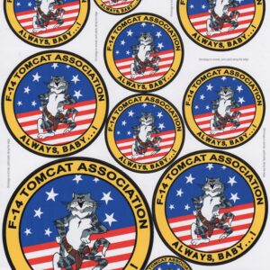 TOMCAT ASSOCIATION Zaps/Stickers