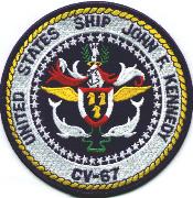 CV-67 Carrier & Cruise Patches