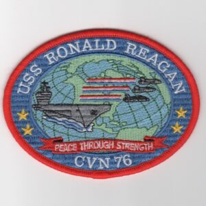 CVN-76 Carrier & Cruise Patches